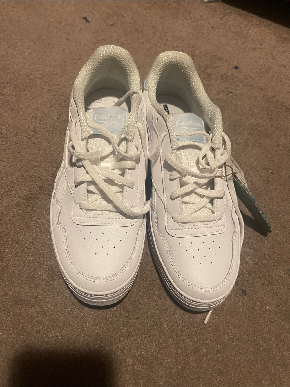 Reebok White Women's Low-Top Athletic Sneakers